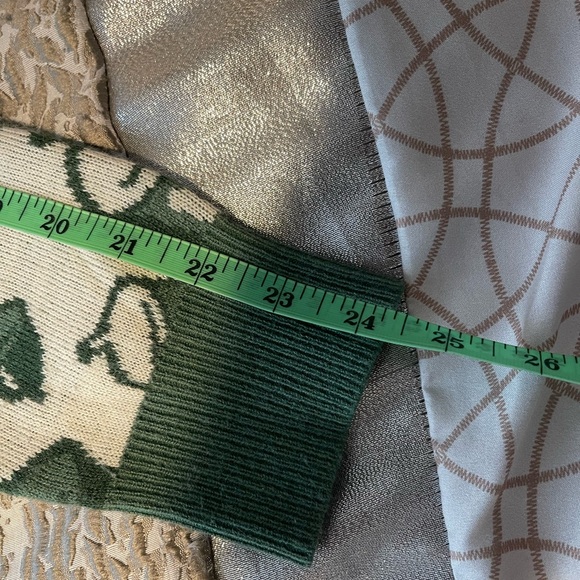 Studio Ghibli My Neighbor Totoro Fair Isle Sherpa Cardigan Sweater Women’s S - Picture 12 of 12